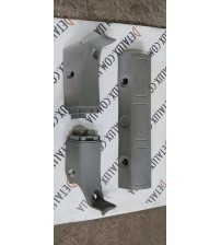 Накладка на пічку комплект (порог під пічку) 8200006166, 8200006167, 8200642635 на Opel Vivaro, Renault Trafic, Nissan Primastar, Рено Трафік, Опель Віваро, Нісан Примастар 2001 — ≥ г. 1.9cdti, 1.9dci, 2.0di, 2,5dci  